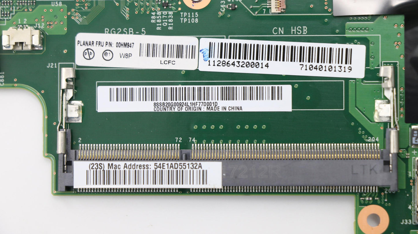 Lenovo Pl System Boards - 00HM947