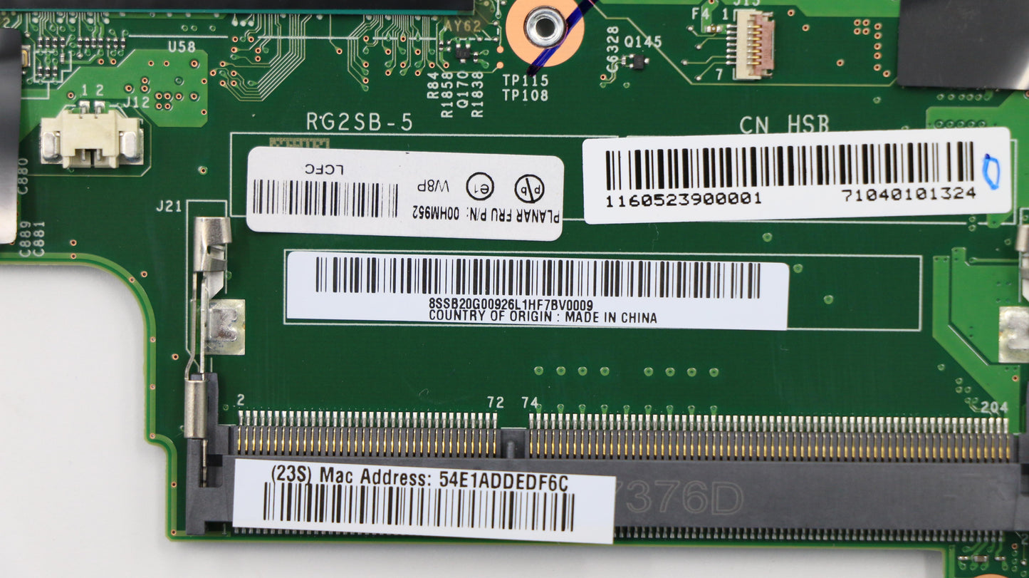 Lenovo Pl System Boards - 00HM952