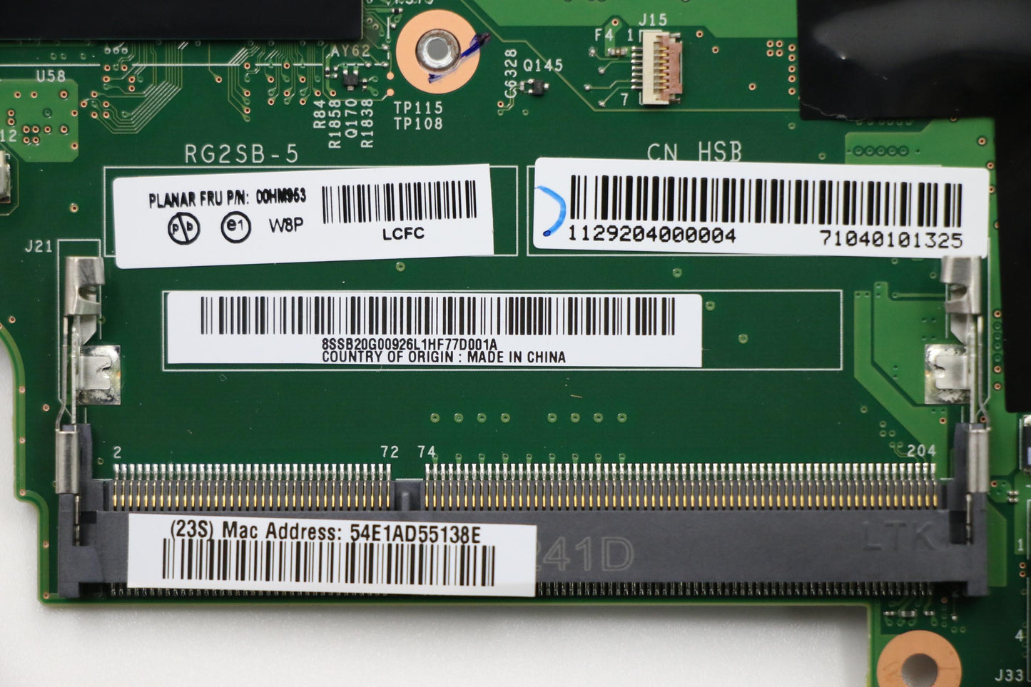 Lenovo Pl System Boards - 00HM953