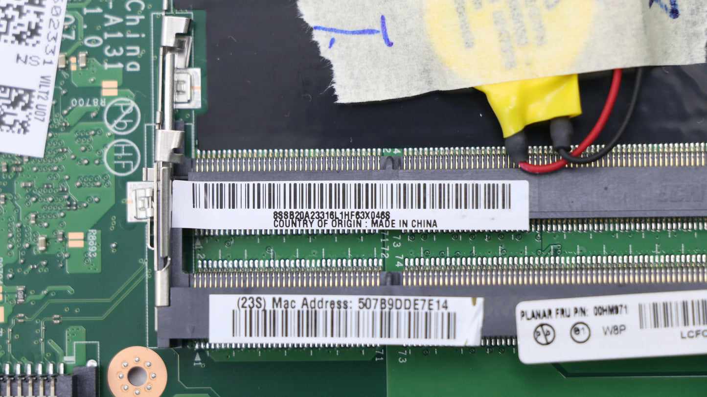 Lenovo Motherboard - 00HM971