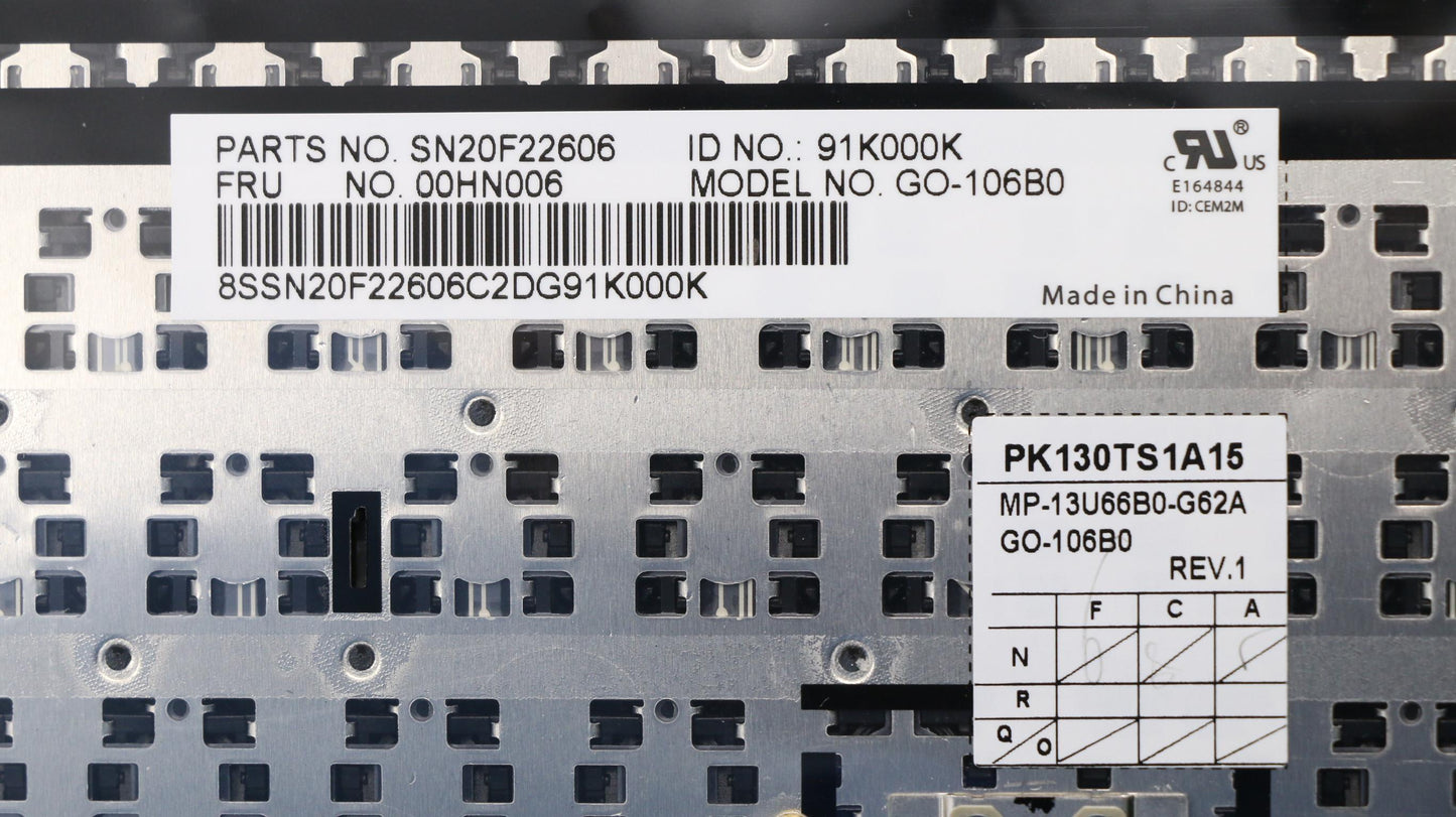 Lenovo Ki Keyboards Internal - 00HN006