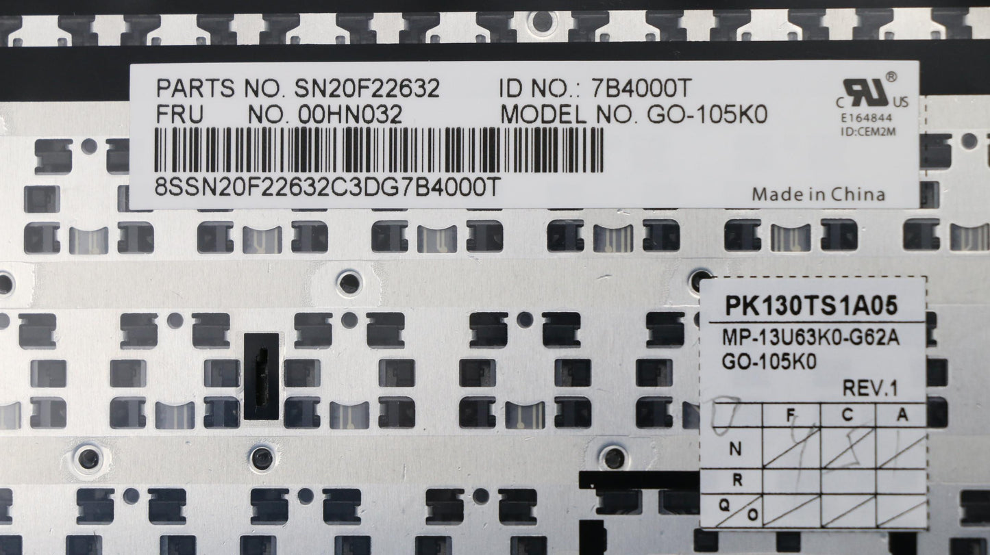 Lenovo Ki Keyboards Internal - 00HN032