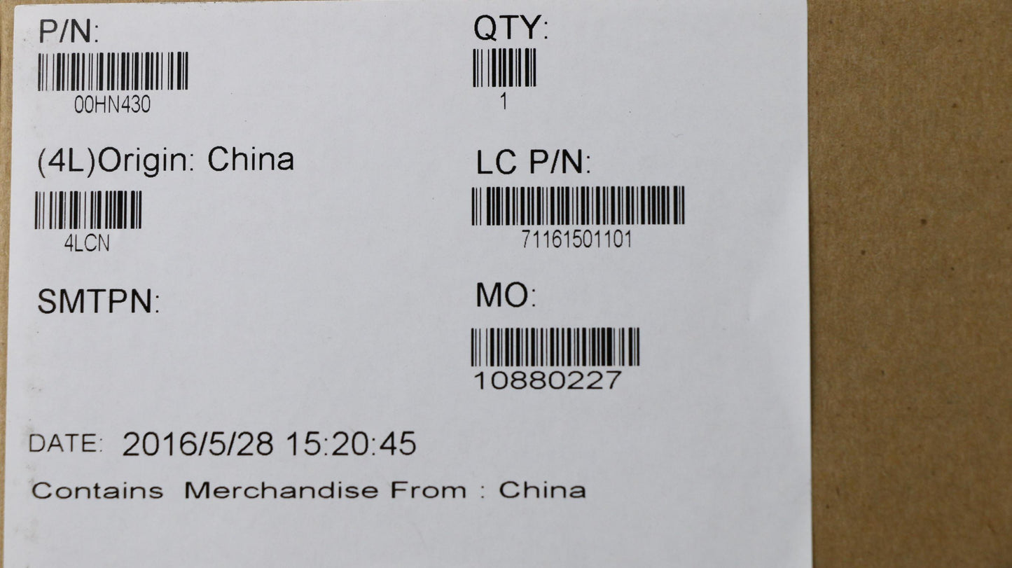 Lenovo Ma Mechanical Assemblies - 00HN430