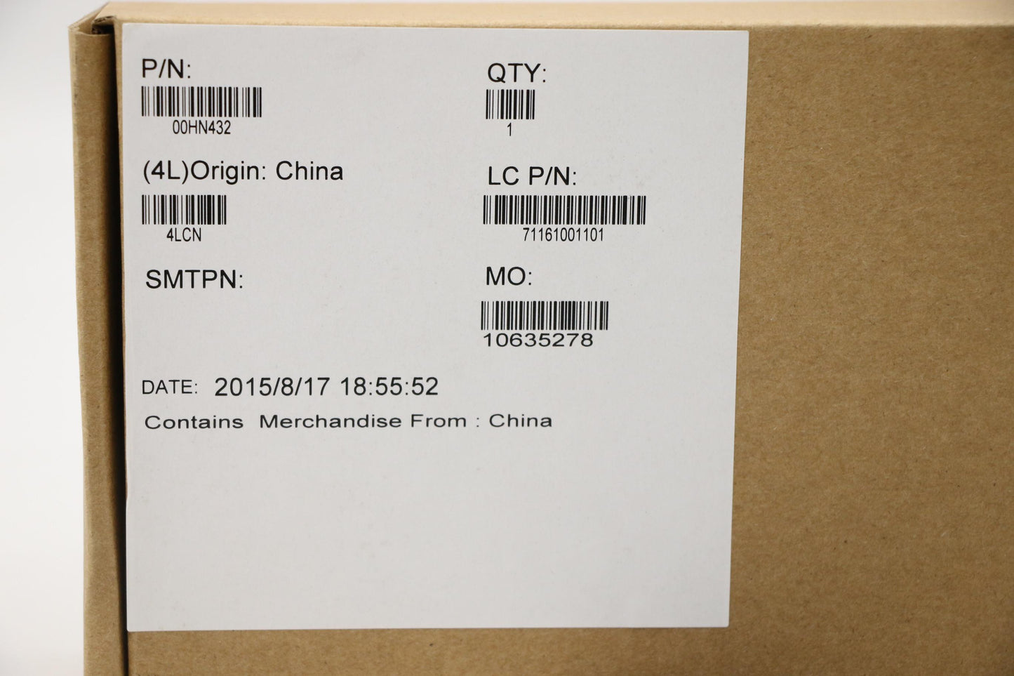 Lenovo Ct Cables Internal - 00HN432