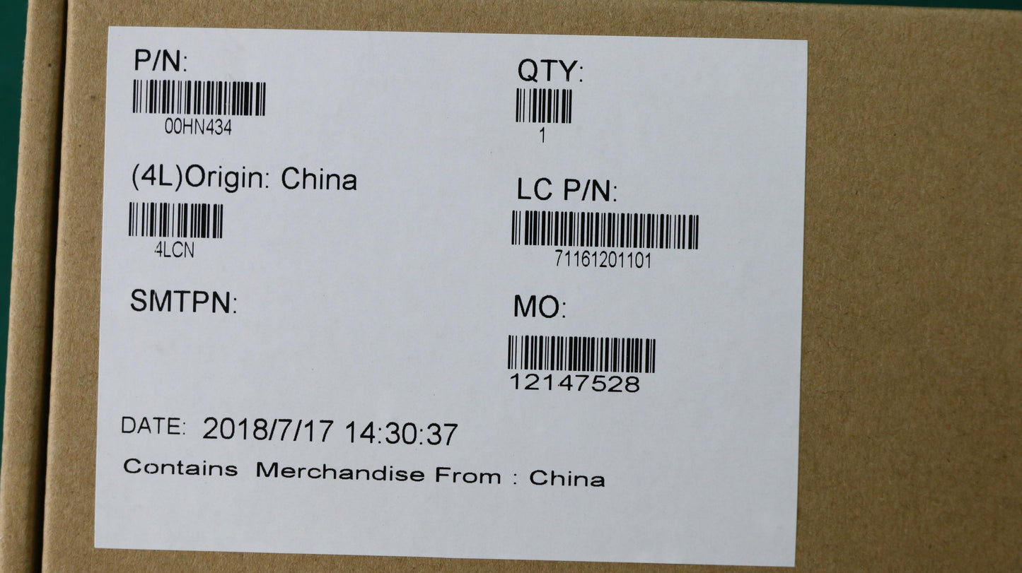 Lenovo Ma Mechanical Assemblies - 00HN434