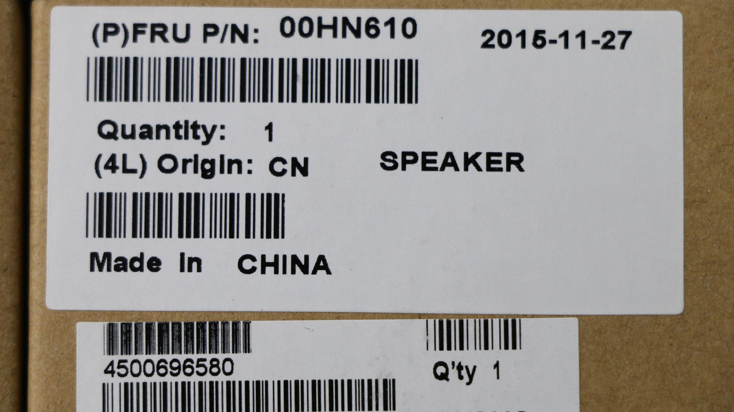 Lenovo Si Speakers Internal - 00HN610