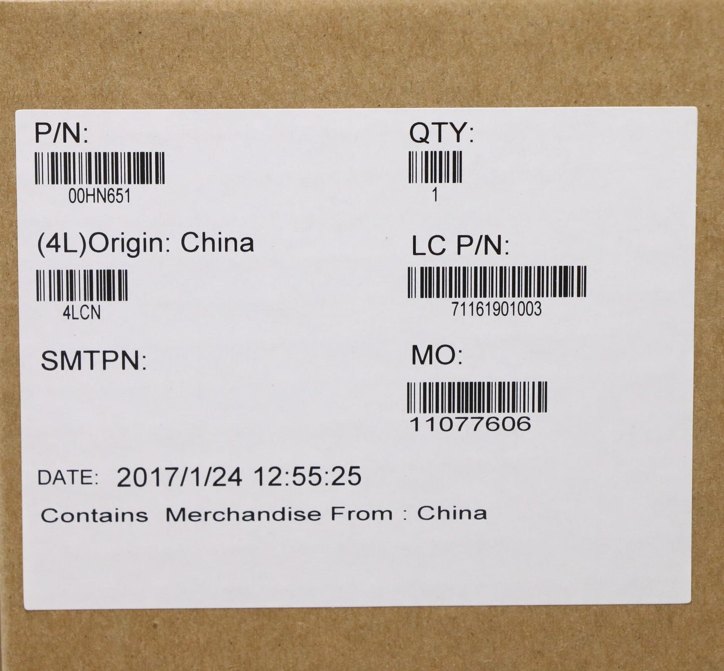 Lenovo Ma Mechanical Assemblies - 00HN651