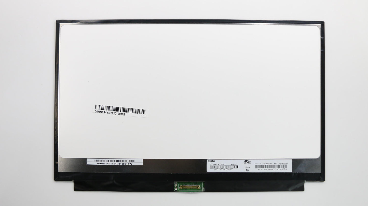 Lenovo (00HN884) INX 12.5" FHD IPS AG 2.3T Display Panel