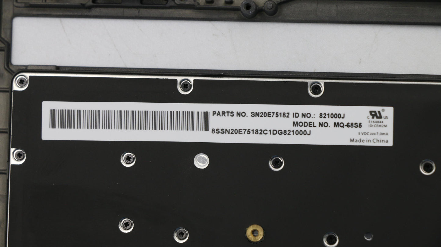 Lenovo Kp Kybd Bezels And Palmrests - 00HN901