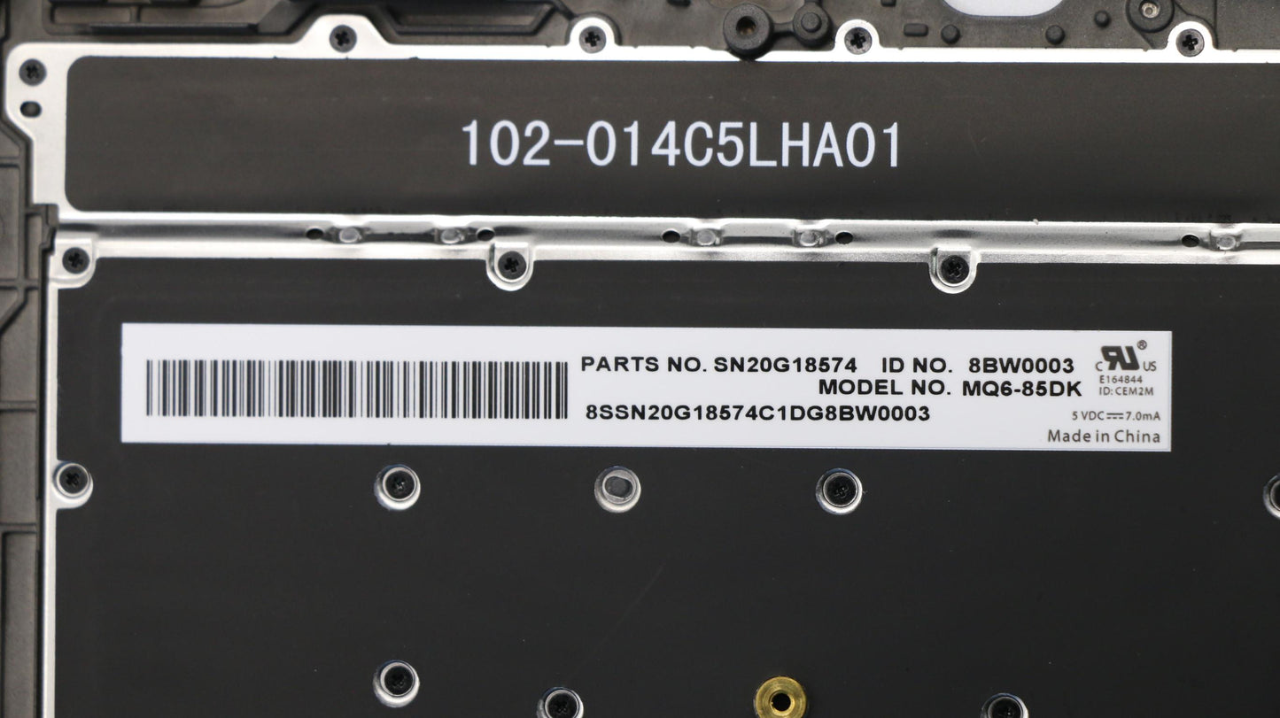 Lenovo Ma Mechanical Assemblies - 00HN954