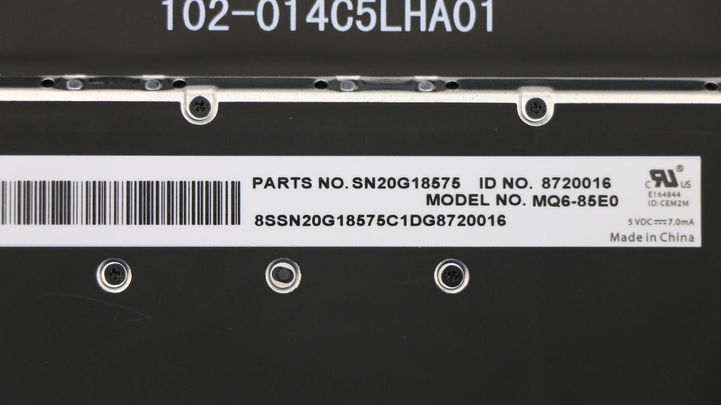Lenovo Ma Mechanical Assemblies - 00HN955