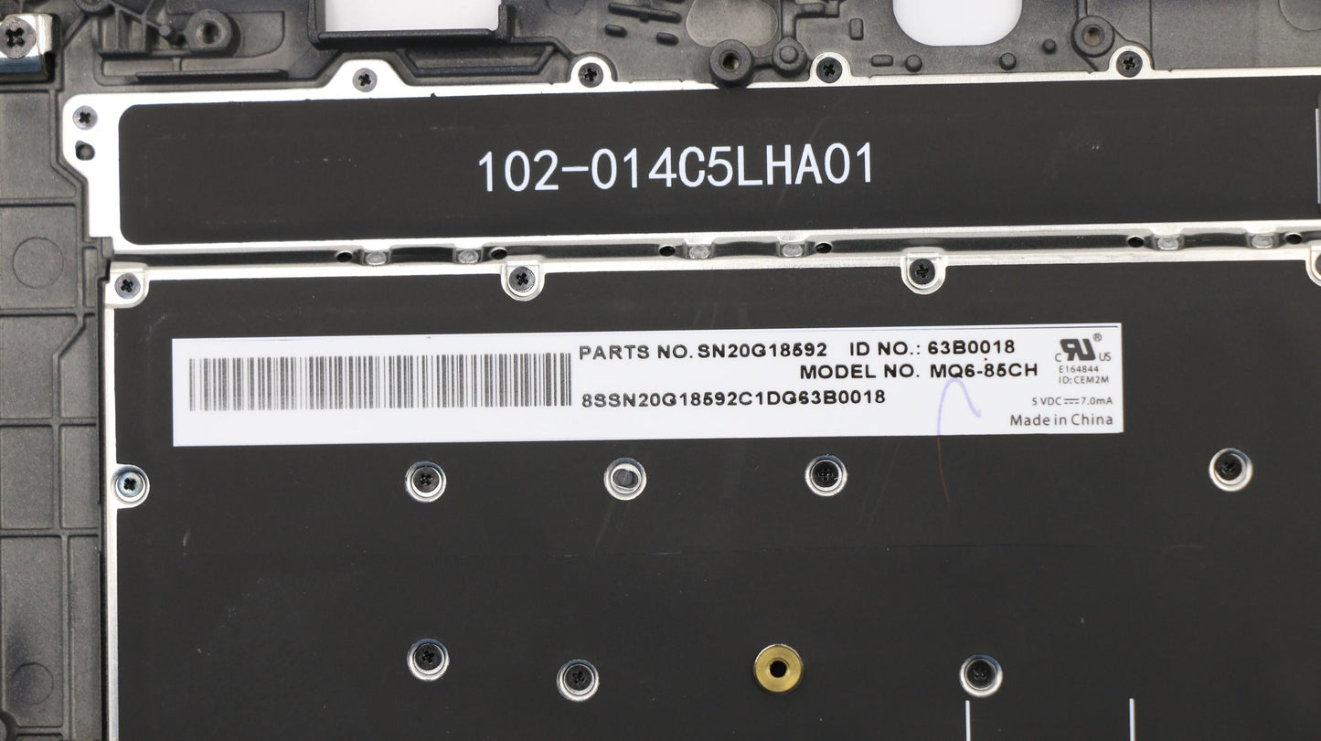 Lenovo Ma Mechanical Assemblies - 00HN972