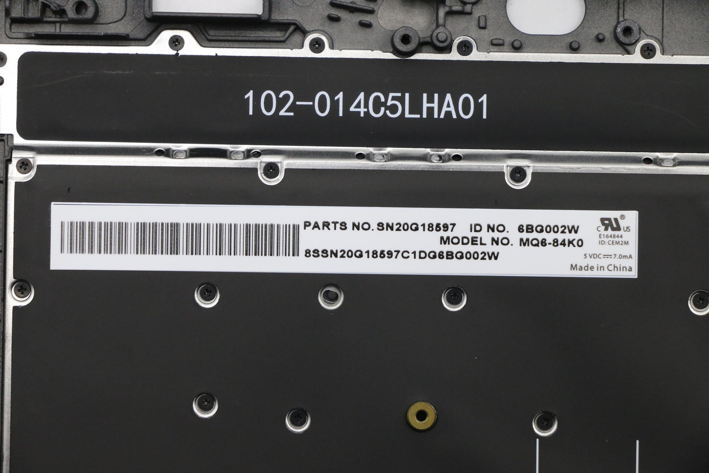 Lenovo Ma Mechanical Assemblies - 00HN977