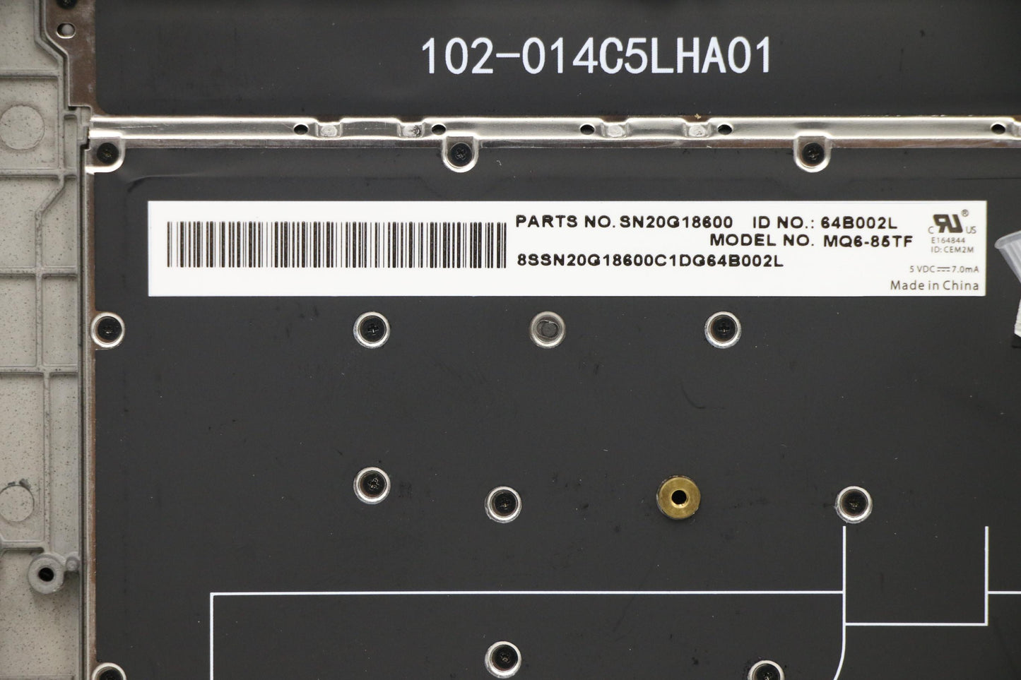 Lenovo Ma Mechanical Assemblies - 00HN980