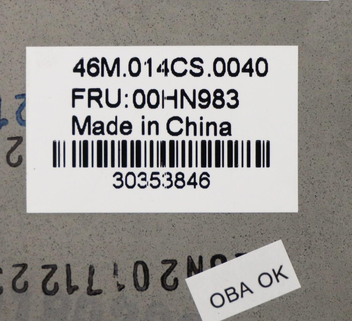 Lenovo Ma Mechanical Assemblies - 00HN983