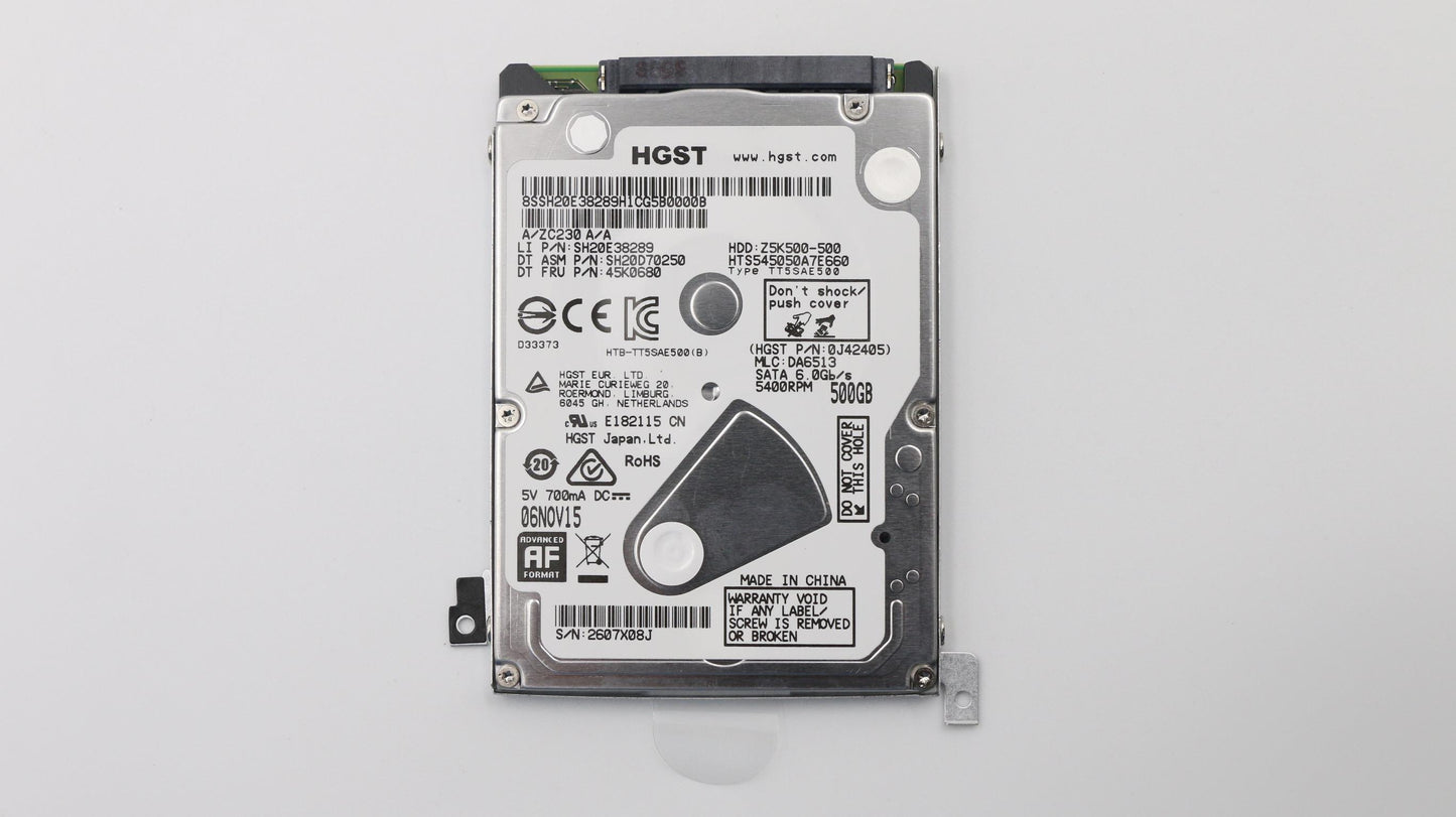 Lenovo Hd Hard Drives - 00HT075