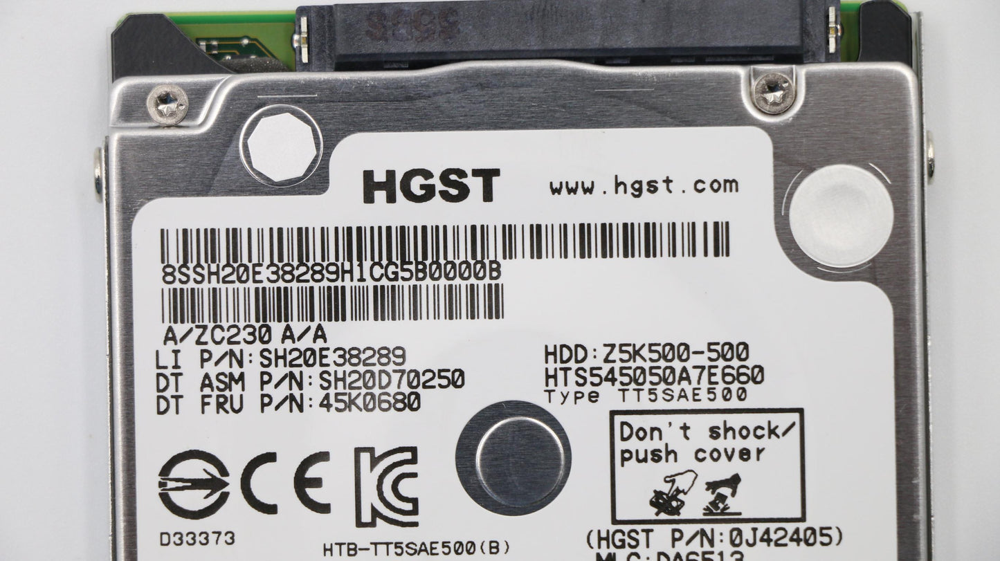 Lenovo Hd Hard Drives - 00HT075