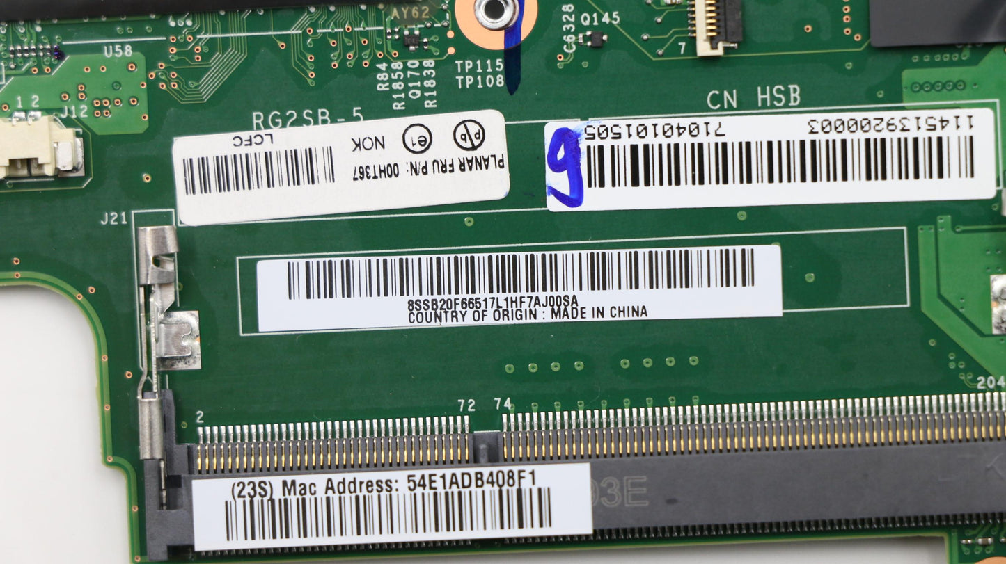 Lenovo 00HT367 Pl System Boards