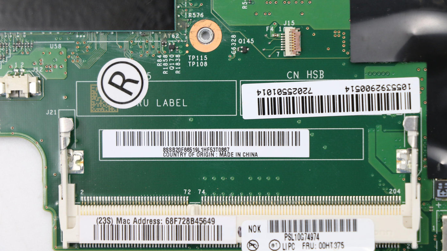 Lenovo Pl System Boards - 00HT375