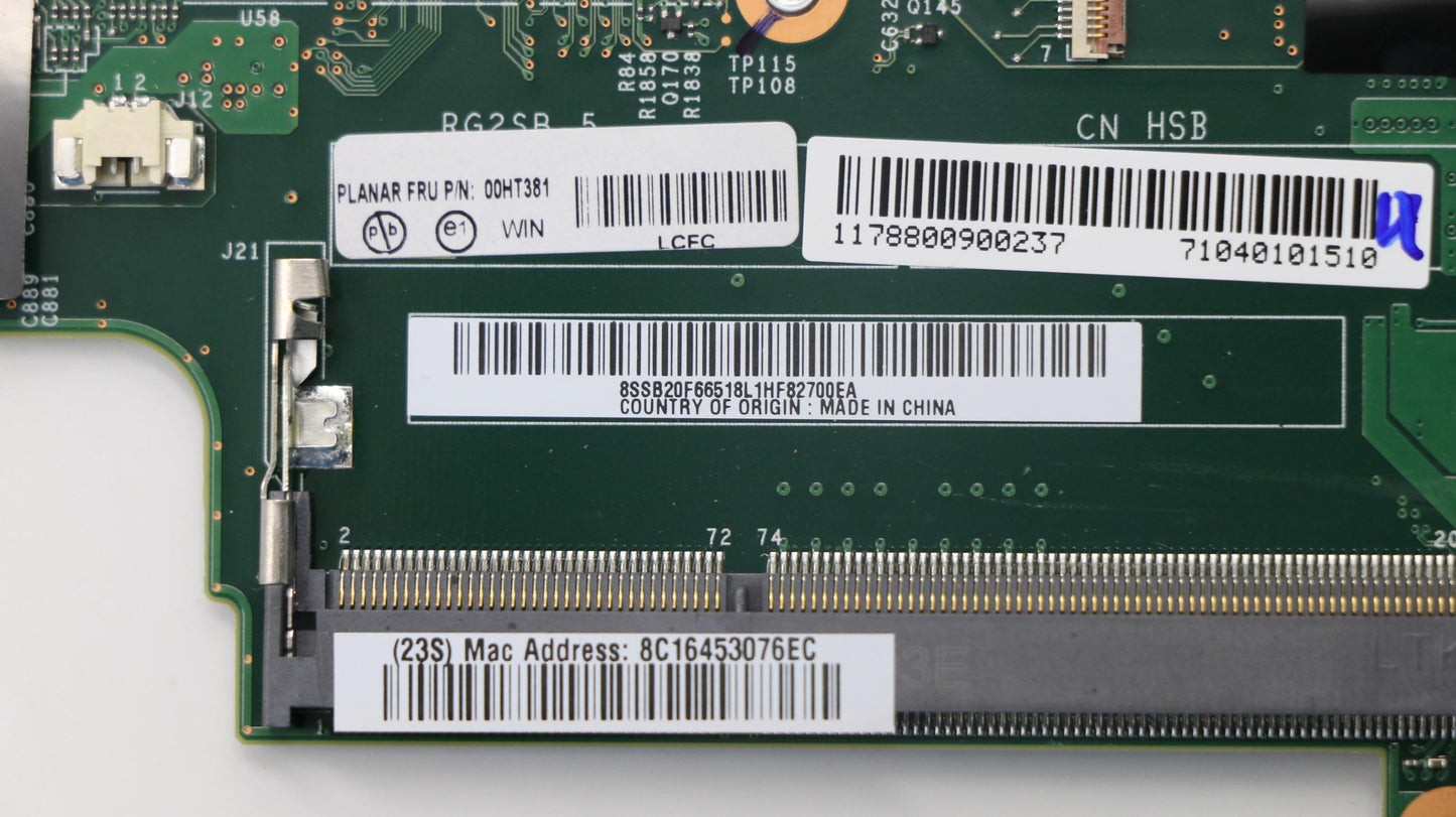 Lenovo Pl System Boards - 00HT381