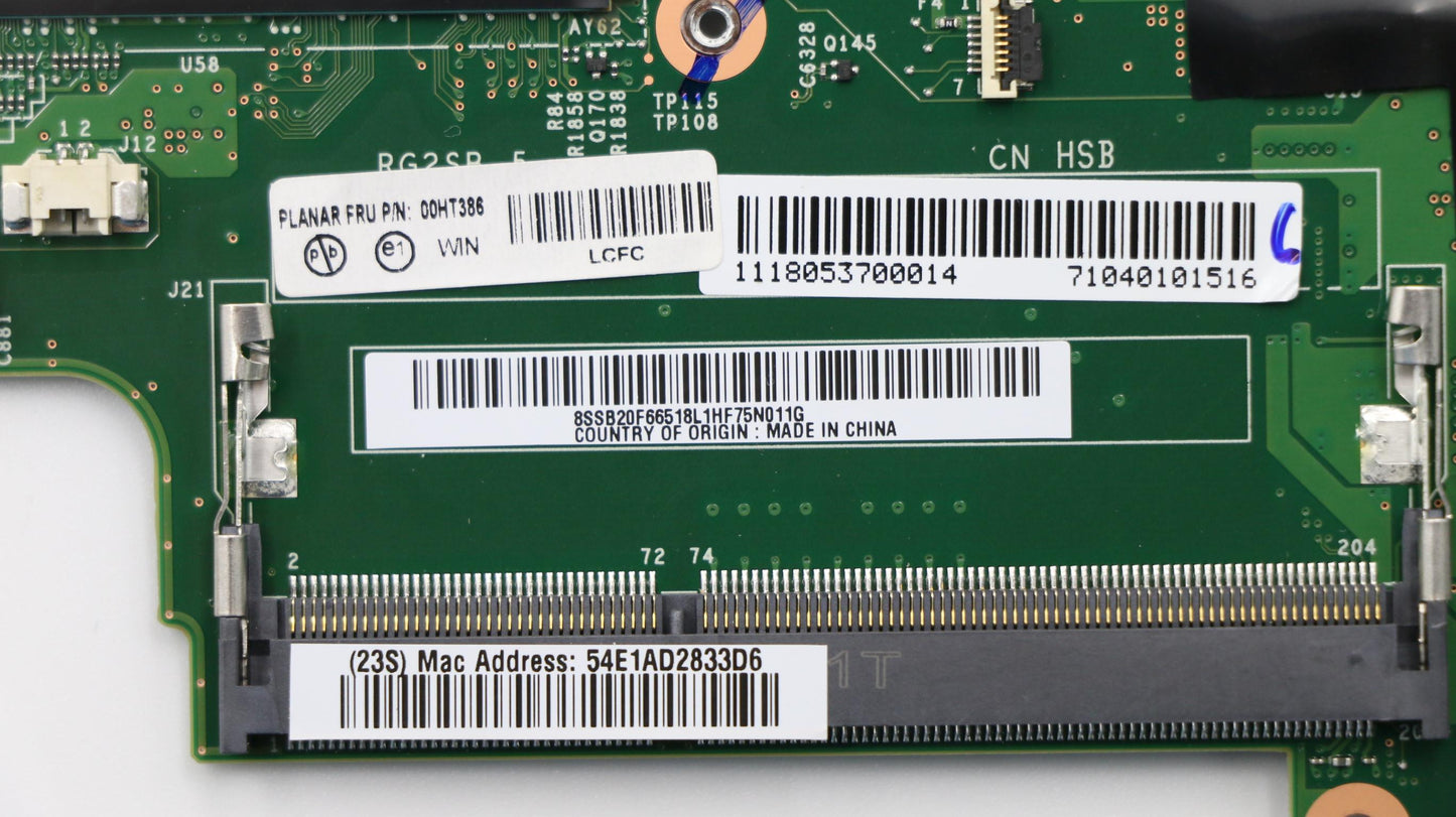 Lenovo Pl System Boards - 00HT386