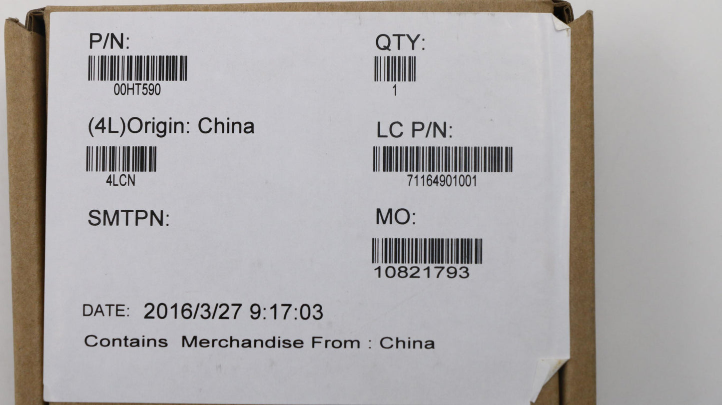 Lenovo Ma Mechanical Assemblies - 00HT590