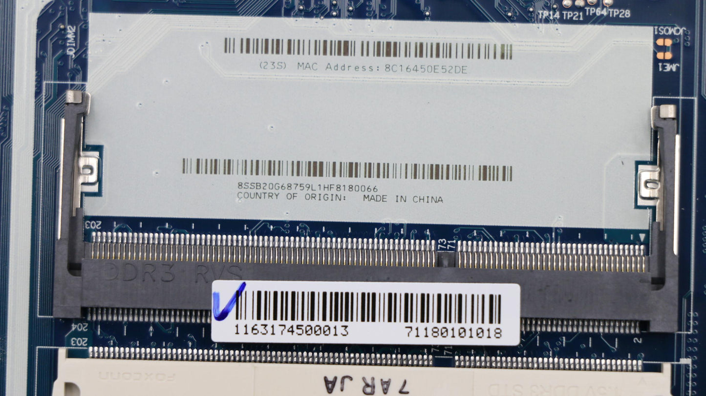 Lenovo Motherboard - 00HT653