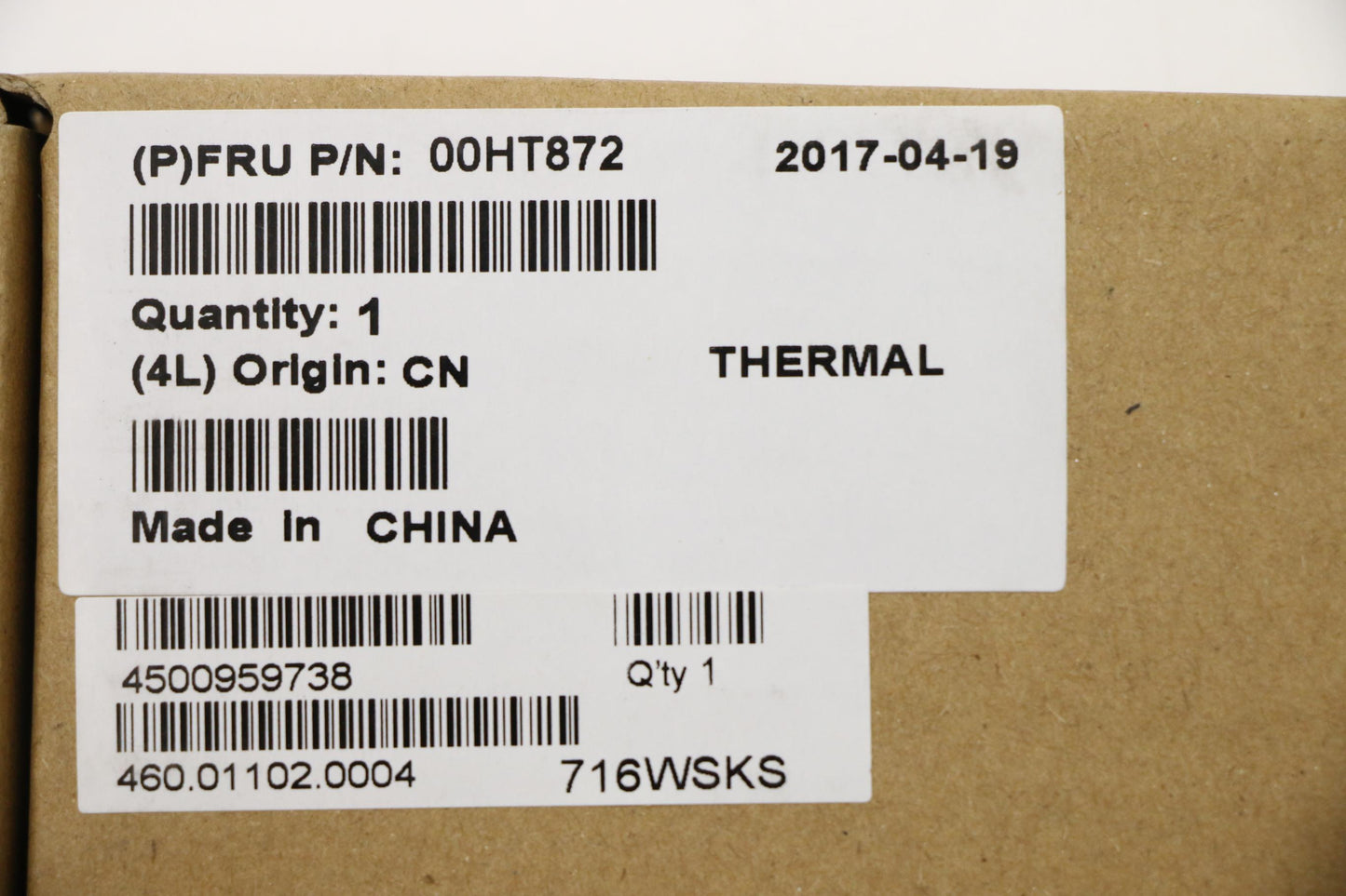 Lenovo Hs Heat Sinks - 00HT872