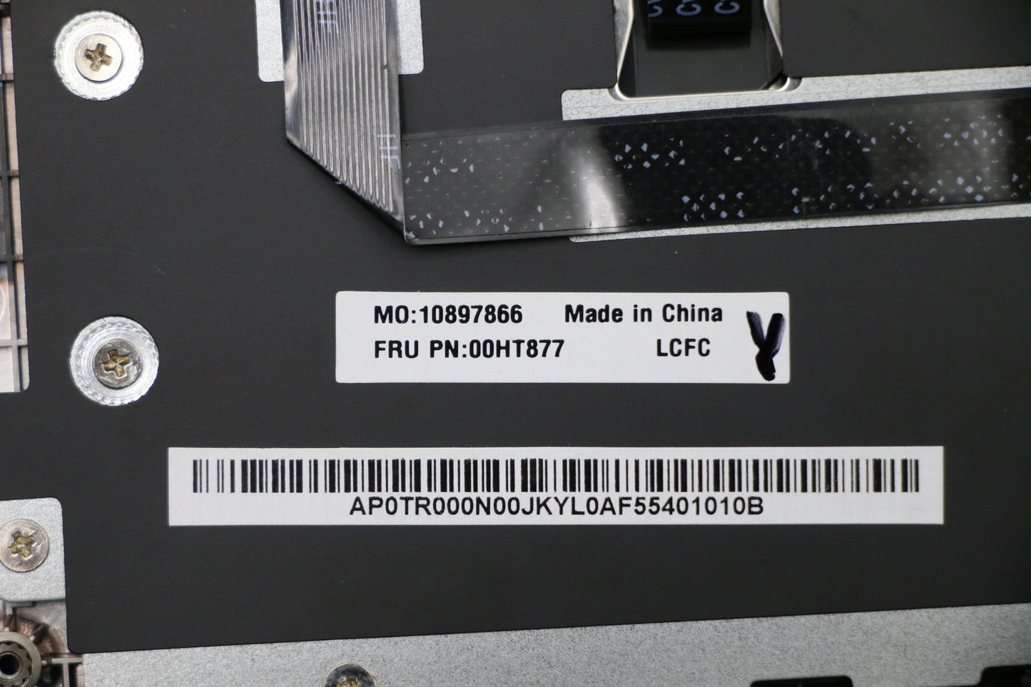 Lenovo Kp Kybd Bezels And Palmrests - 00HT877