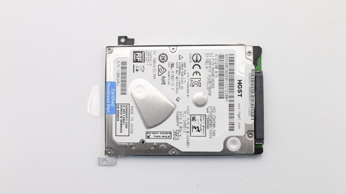 Lenovo Hd Hard Drives - 00HT886