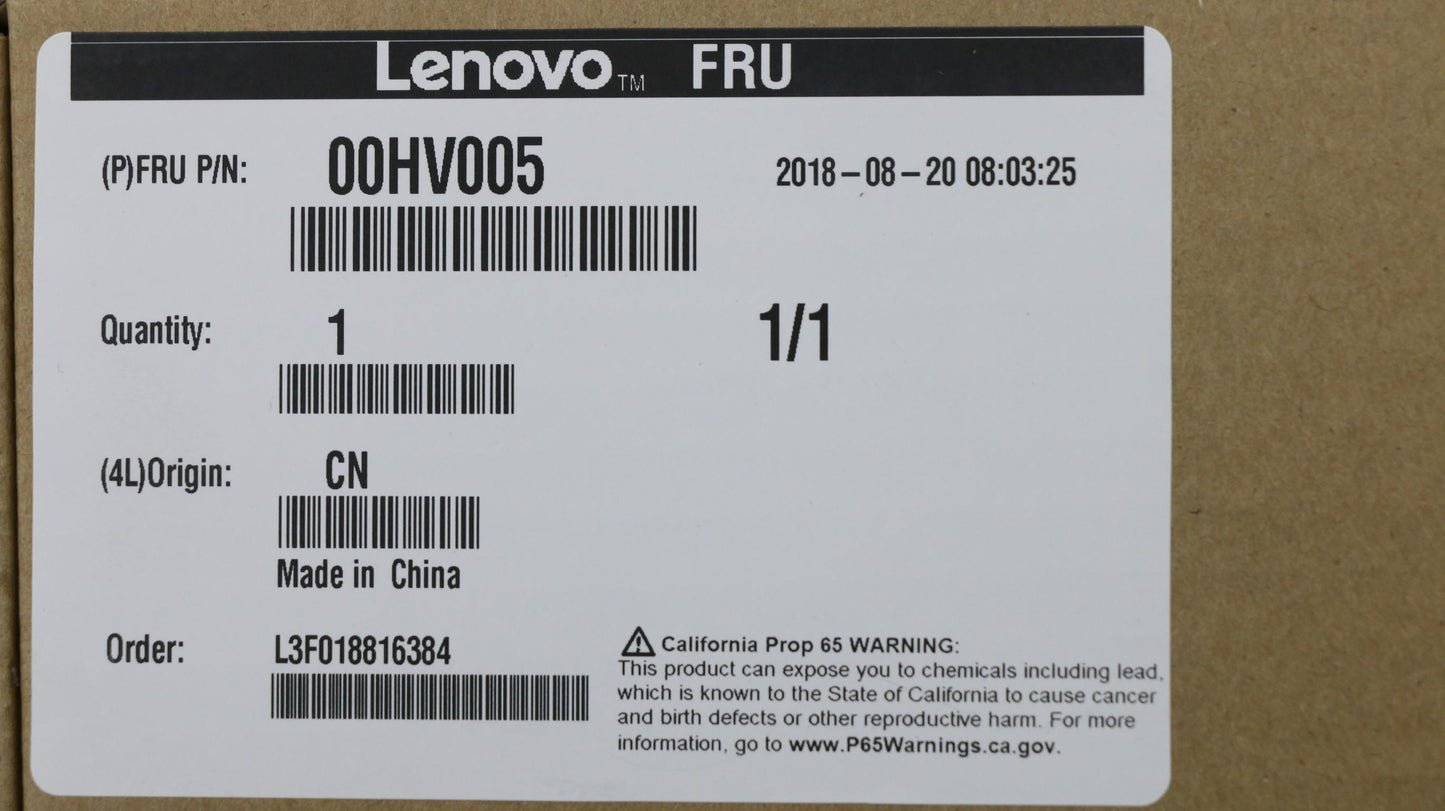 Lenovo Hp Hdd Parts - 00HV005