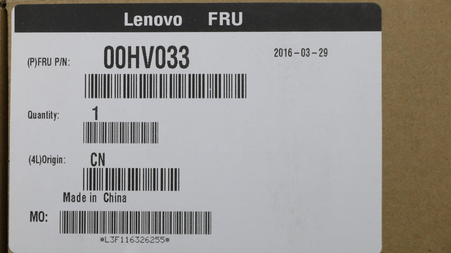 Lenovo Ma Mechanical Assemblies - 00HV033