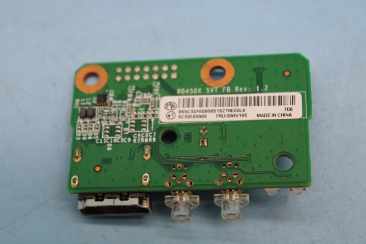 Lenovo Cardpop Fp (Front Panel Board) - 00HV195