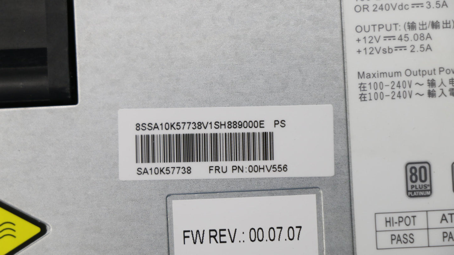 Lenovo Ps Power Supplies Internal - 00HV556