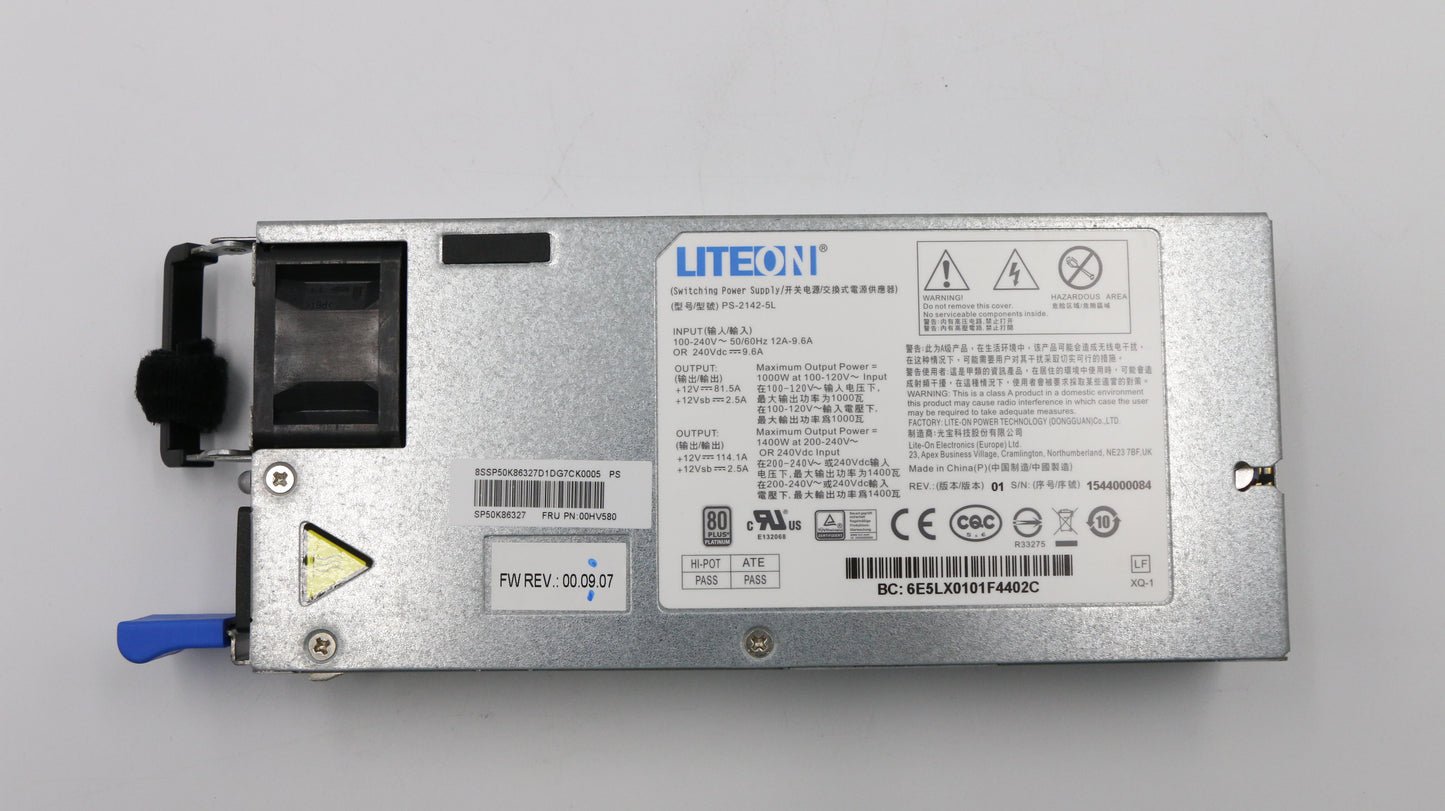 Lenovo 00HV580 Ps Power Supplies Internal