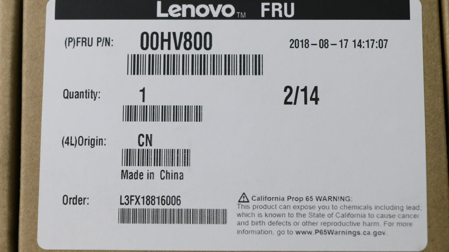 Lenovo Cable Rnd Control Signal Cable - 00HV800