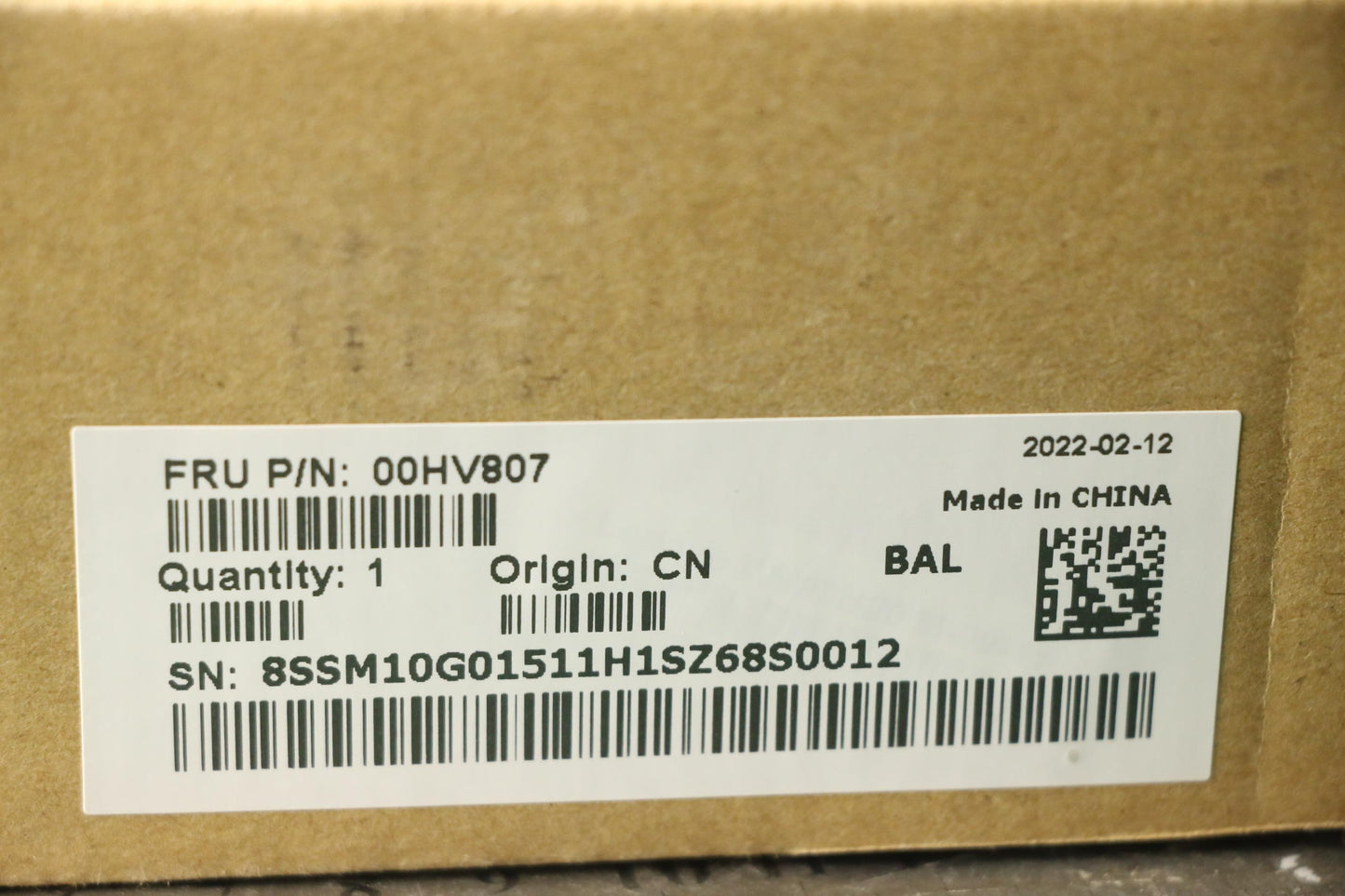 Lenovo Mech Asm - 00HV807