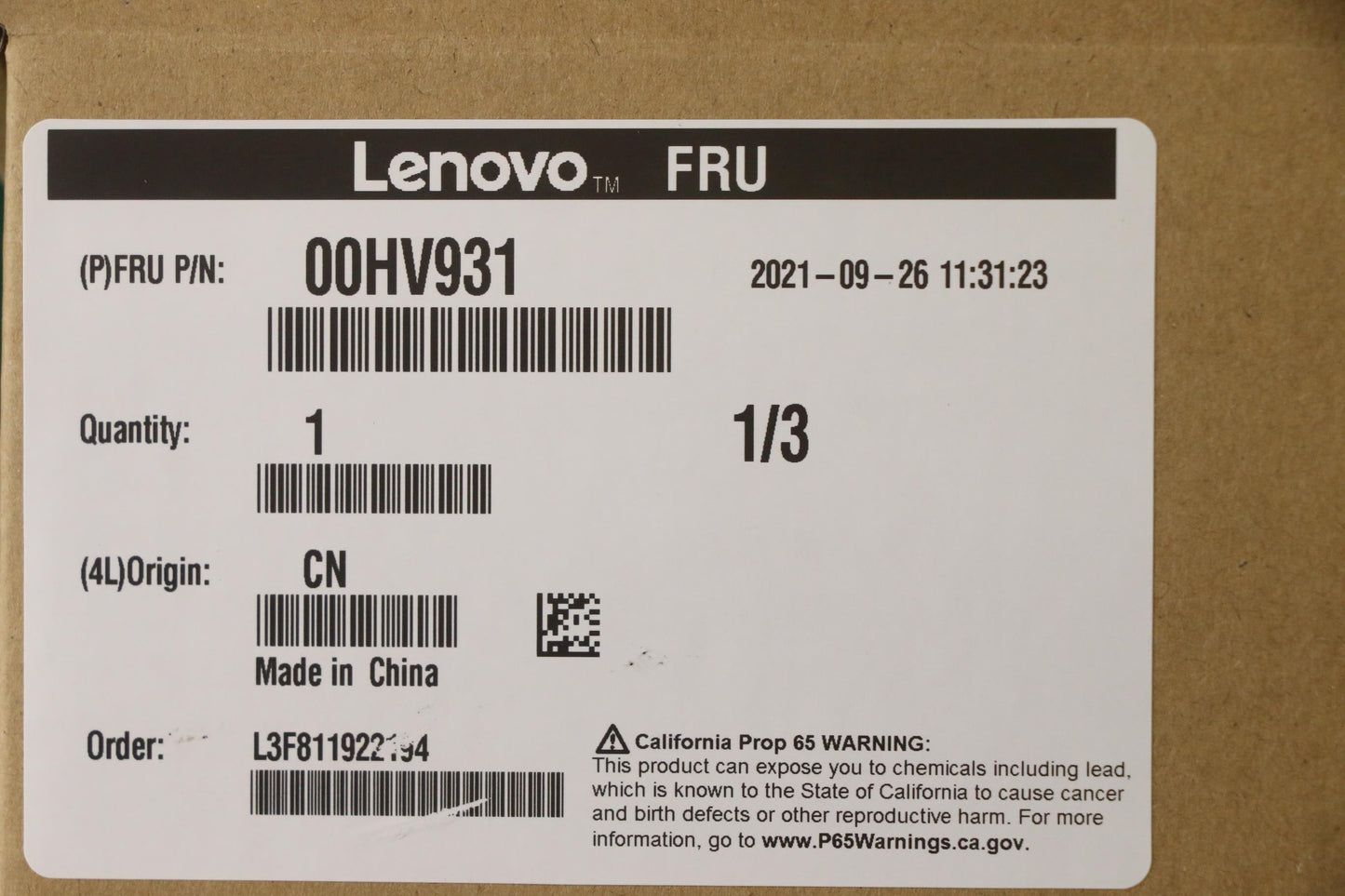 Lenovo Ts460 12025 Fan-Mp - 00HV931