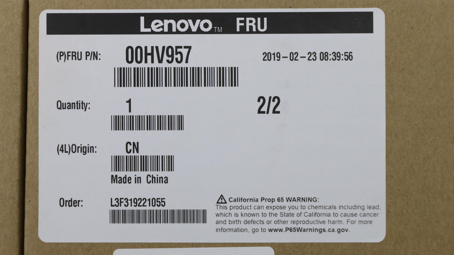 Lenovo 9225Mm Fan - 00HV957