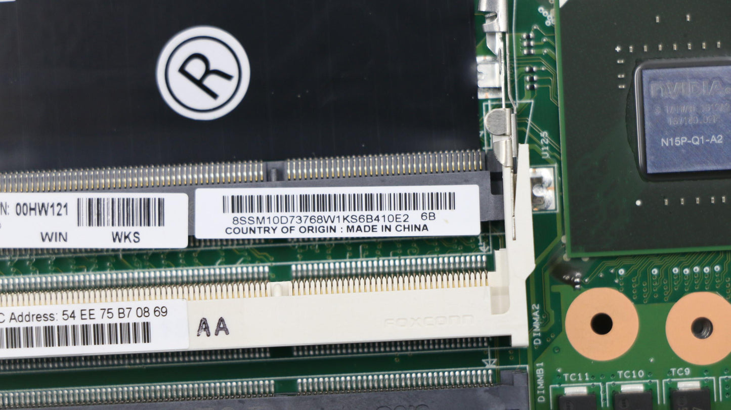 Lenovo Motherboard - 00HW121