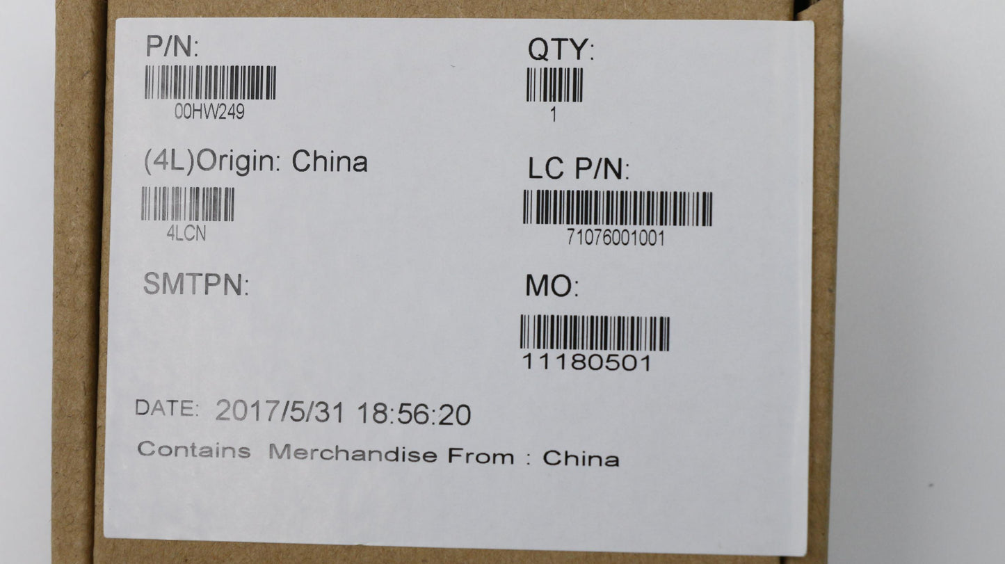 Lenovo Ci Cards Misc Internal - 00HW249