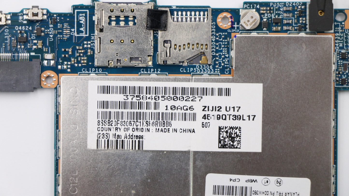 Lenovo 00HW380 Mb Assembly