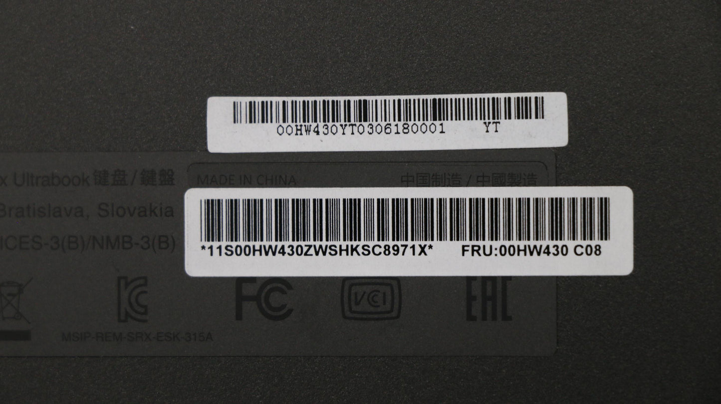 Lenovo Ki Keyboards Internal - 00HW430