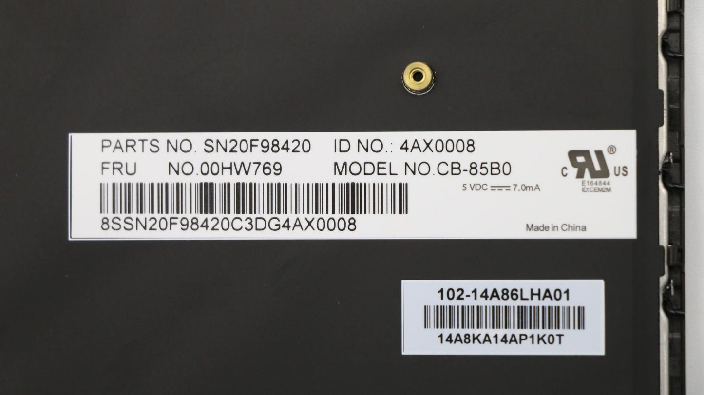 Lenovo Ki Keyboards Internal - 00HW769