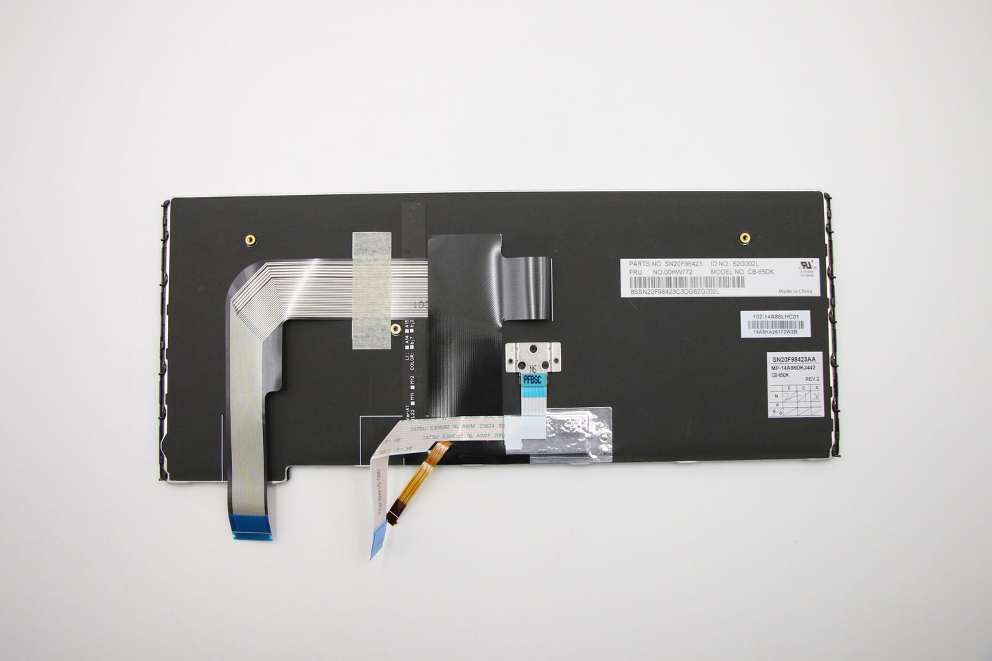Lenovo Ki Keyboards Internal - 00HW772