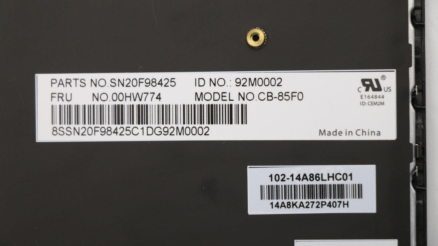 Lenovo Ki Keyboards Internal - 00HW774