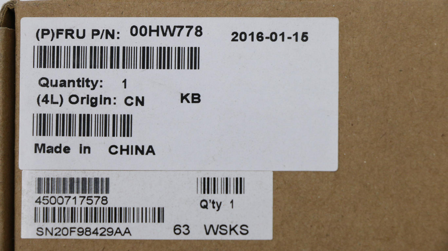 Lenovo Ki Keyboards Internal - 00HW778