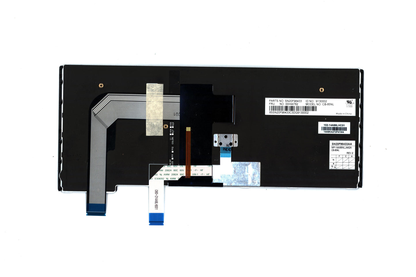 Lenovo Ki Keyboards Internal - 00HW782
