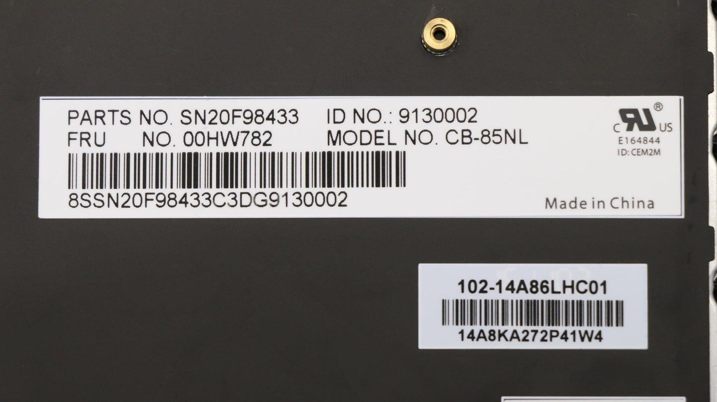 Lenovo Ki Keyboards Internal - 00HW782