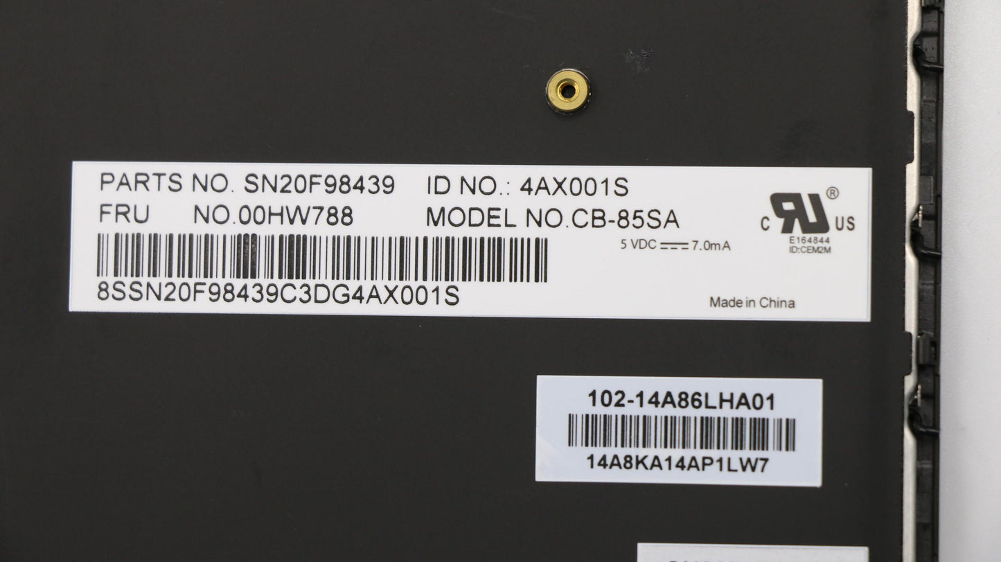 Lenovo Ki Keyboards Internal - 00HW788